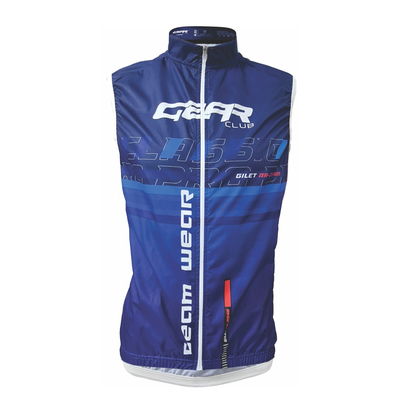 Custom Club Cycling Gilet