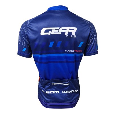 Custom Classic Cycling Jersey – back view
