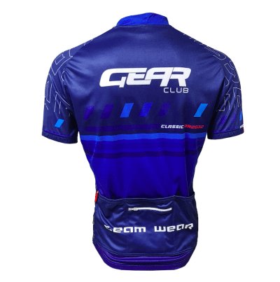 Custom Classic Plus Cycling Jersey – back view