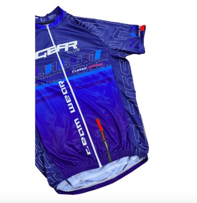 Custom Classic Plus Cycling Jersey – detail view