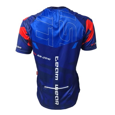 Maillot de descenso de manga corta – vista trasera