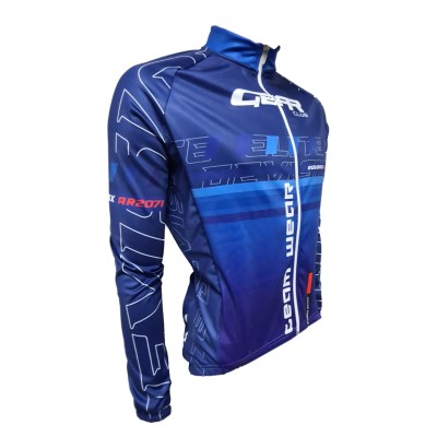 Custom Roubaix Cycling Jersey – detail view