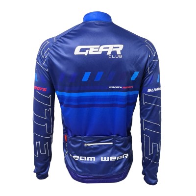 Custom Summer Cycling Jersey – back view