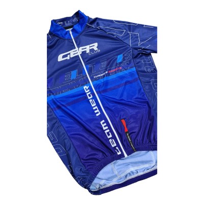 Custom Summer Cycling Jersey – detail view