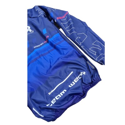 Custom Windtex Light Cycling Jacket – fit view